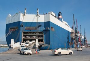 ship cars to europe