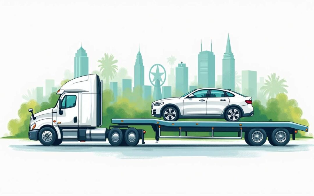 How to Ship a Car from Texas to California Hassle-Free