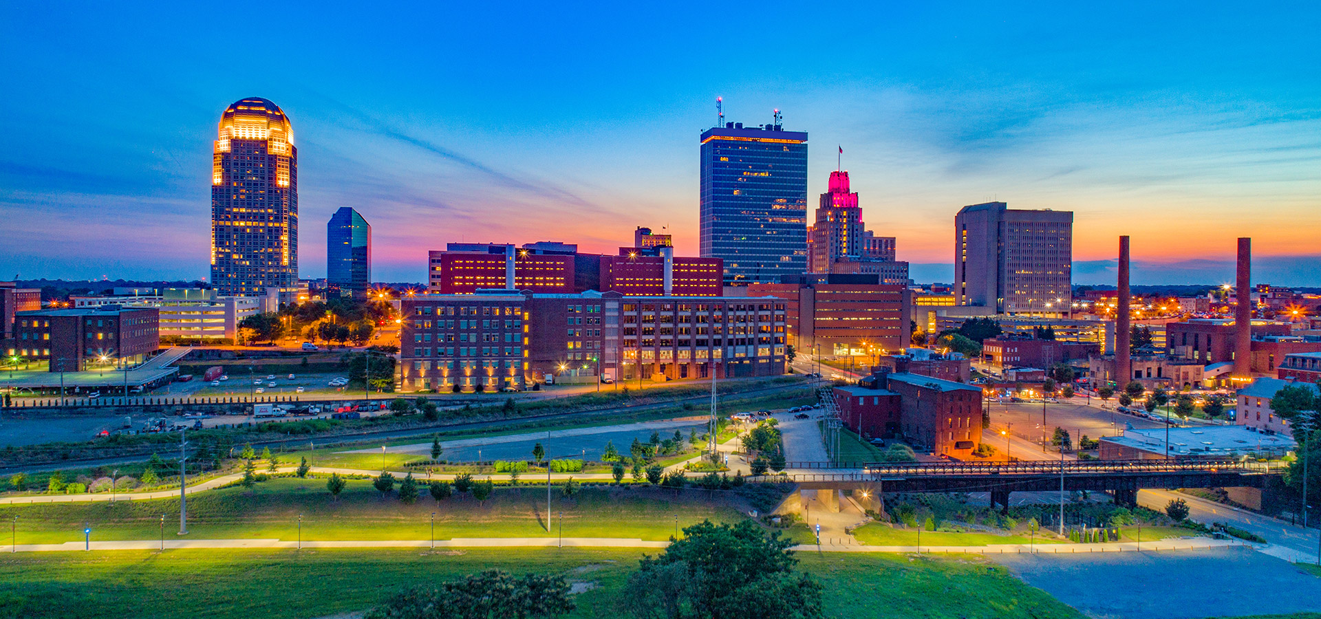 Winston-Salem, NC, Downtown