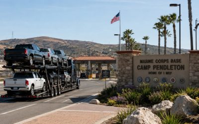 Camp Pendleton Car Shipping Guide 2026: PCS Routes, Costs, and Veteran-Owned Service