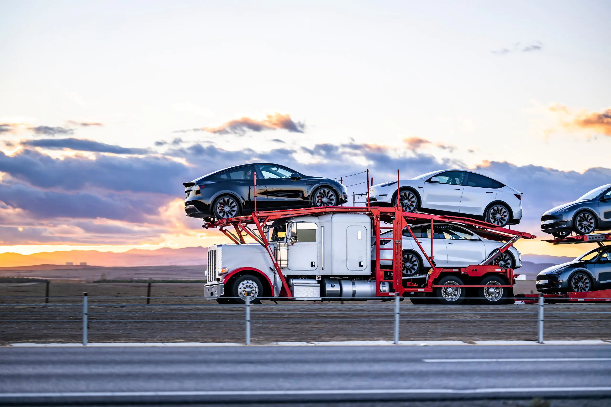 Open transport car shipping from los angeles to houston.